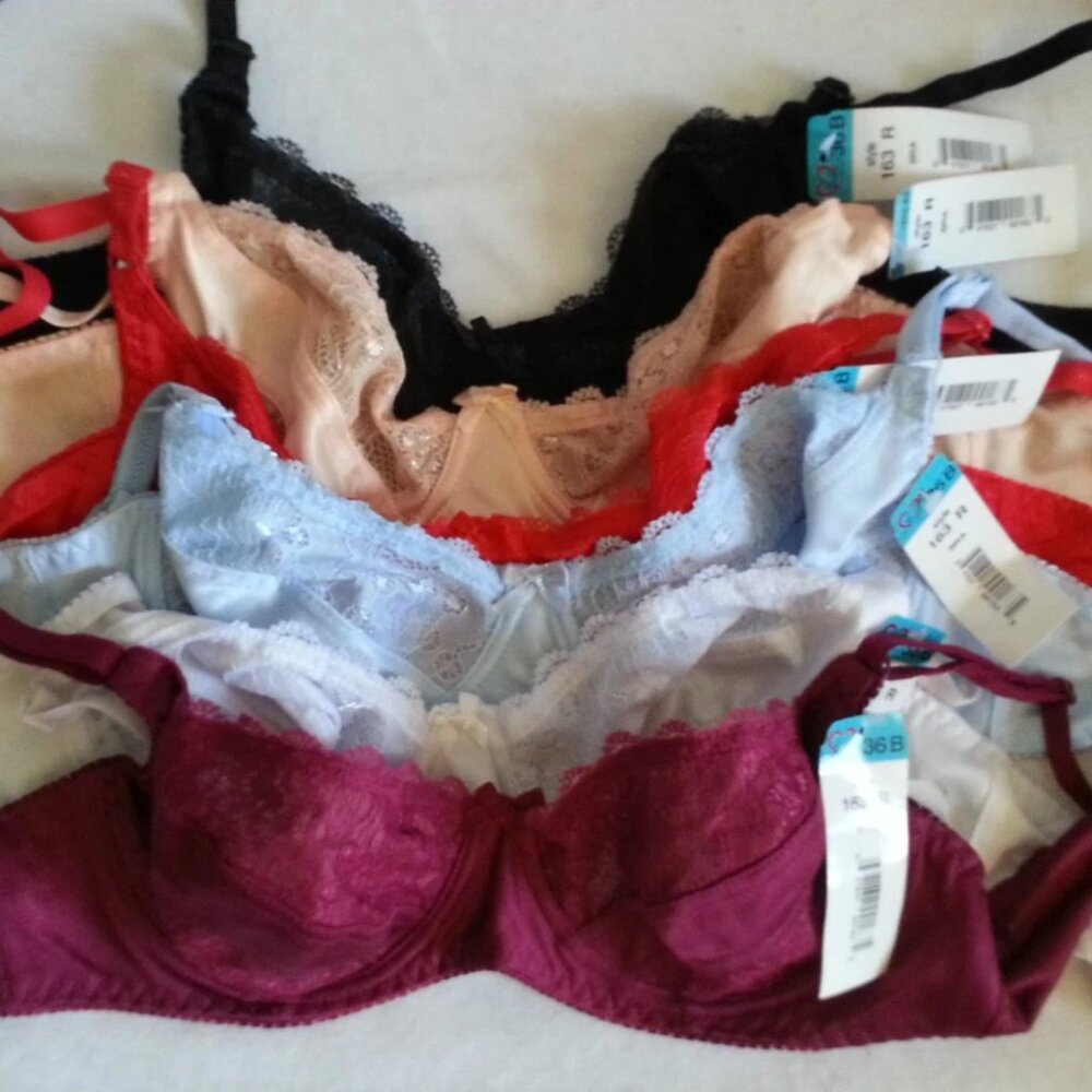 Jolie Intimates Lace Underwire Bra - 36B, 38B - NEW